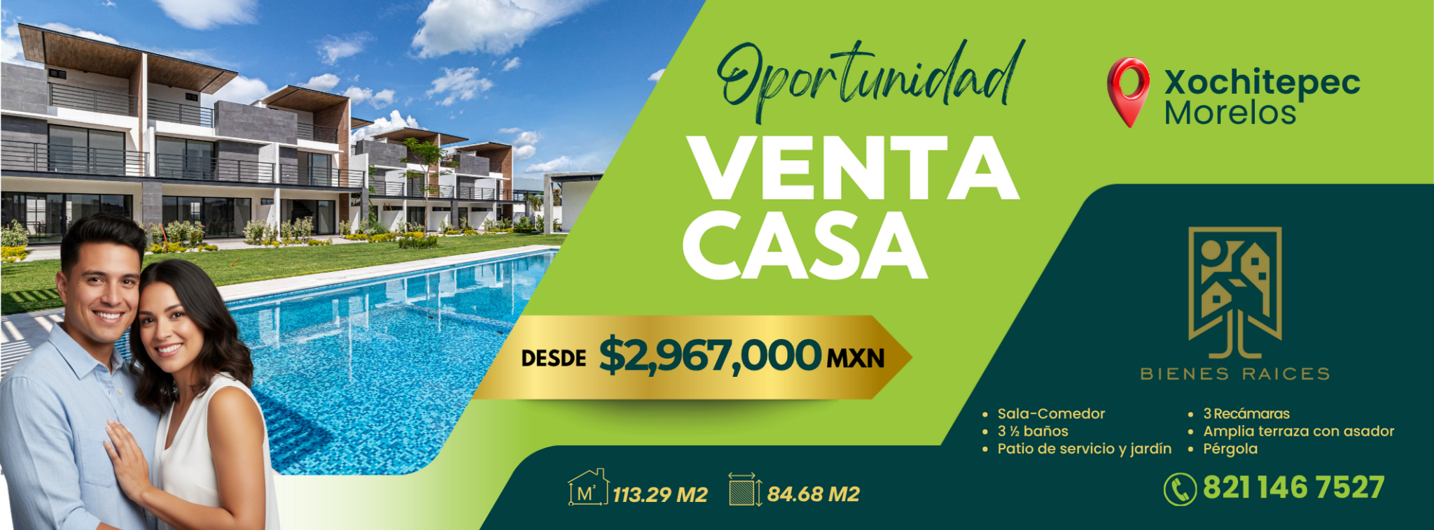 Desarrollo residencial en Xochitepec